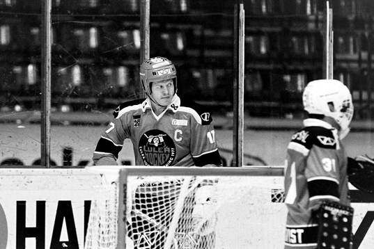En dyster lagkapten i Luleå, Lars Lindgren