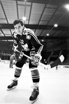 Roland Eriksson i sin matchtröja