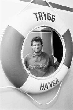 Håkan Södergren besöker Trygg-Hansa i Hässleholm