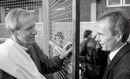Björn Nordqvist  och Sven-Göran Eriksson