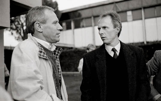Björn Nordqvist  och Sven-Göran Eriksson