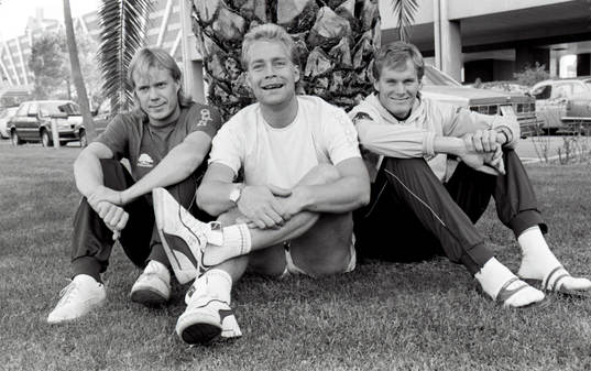 Lars Larsson, Mats Magnusson och Björn Nilsson