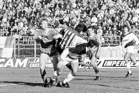 Johnny Ekström, Empoli i kamp om bollen