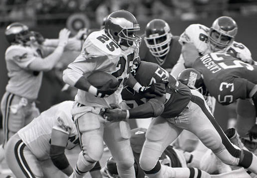 Amerikansk Fotboll, NFL, N.Y Giants - Philadelphia Eaglers