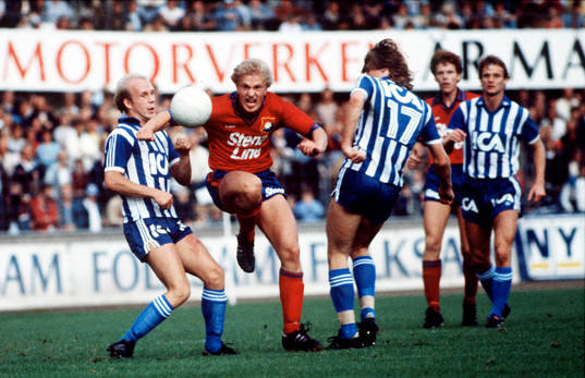 Fotboll, Jan Hellström, Örgryte bryter genom