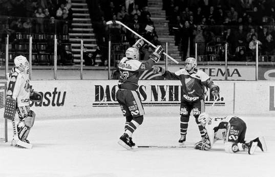 Tomas Eriksson och Anders Johnsson, Djurgården jublar