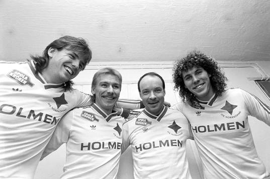 Fr. v Göran Holter, Jan Hellström, Jan Svensson och Hans