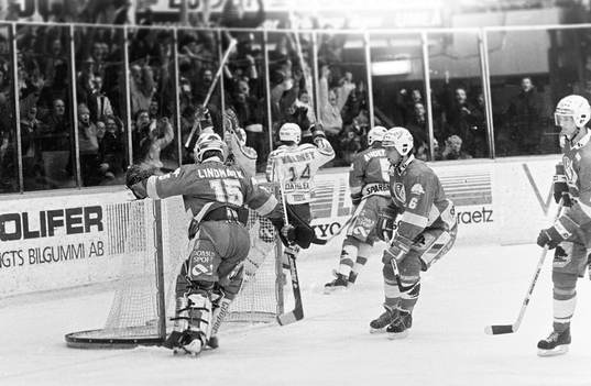 Ishockey, Elitserien, SM-Final, Björklöven - Färjestad,