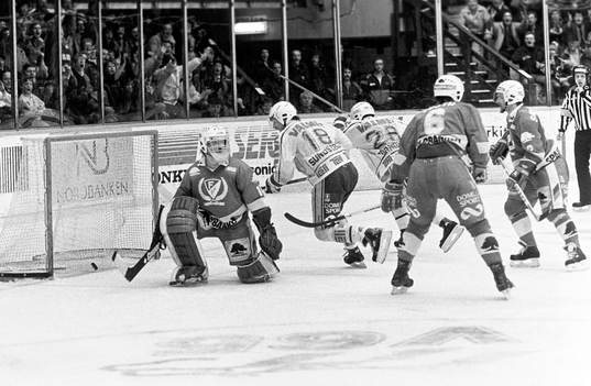 Ishockey, Elitserien, SM-Final, Björklöven - Färjestad,