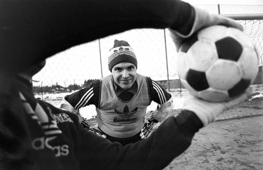 Thomas Ravelli målvakt i Öster
