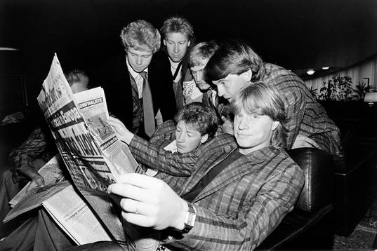 Stefan Pettersson, Göteborg läser tidning med