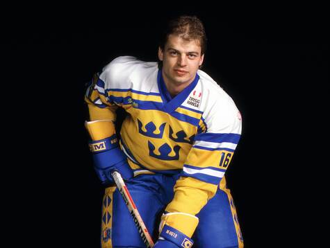 Bengt-Åke Gustafsson of the Swedish national ice hockey