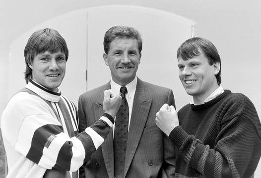 Stefan Larsson, Myresjö, Stuart Baxter, tränare i