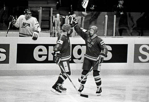 Peter Andersson och Matti Pauna jublar