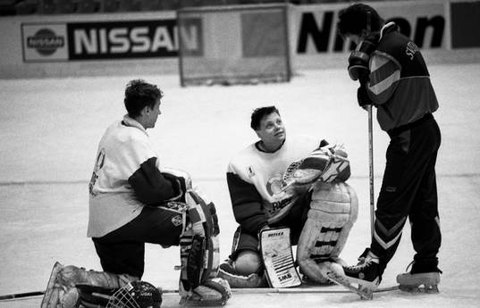 Fr. v Tommy Söderström, målvakt, Rolf Ridderwall,