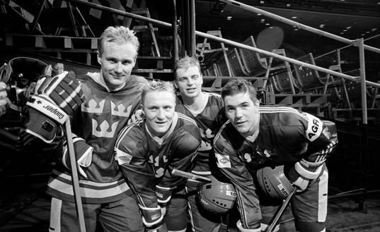Fr. v Robert Nordmark, Thom Eklund, Bengt-Åke Gustafsson