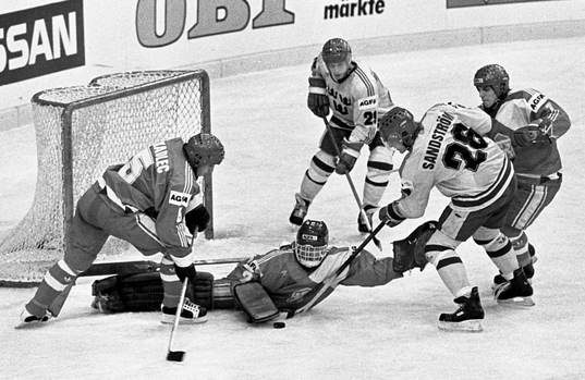 Tomas Sandström och Lars-Gunnar Pettersson framför