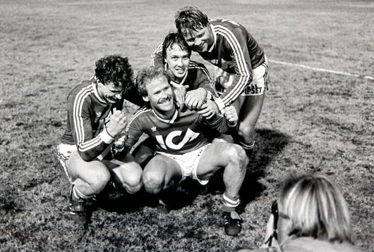 Halmstads Per-Åke Johnsson, Sven-Åke Landgren, Ulf