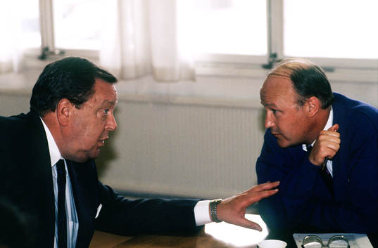 Fotboll, Lennart Johansson och Lars-Åke Lagrell