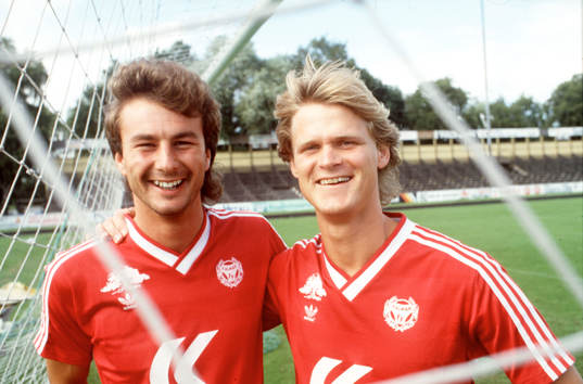 Fotboll, Allsvenskan, Billy Landsdowne och Peter Karlsson,