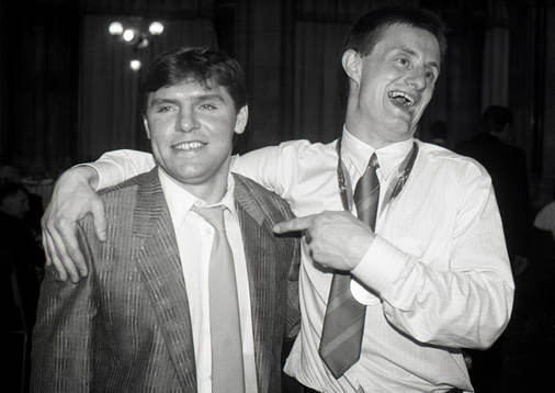 Vladimir Krutov, Sovjet och Anders Eldebrink tillsammans