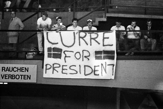 Curt Lindström uppskattas av de svenska fansen