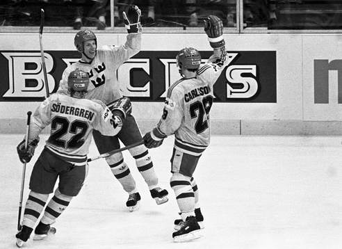 Håkan Södergren, Jonas Bergqvist och Anders Carlsson