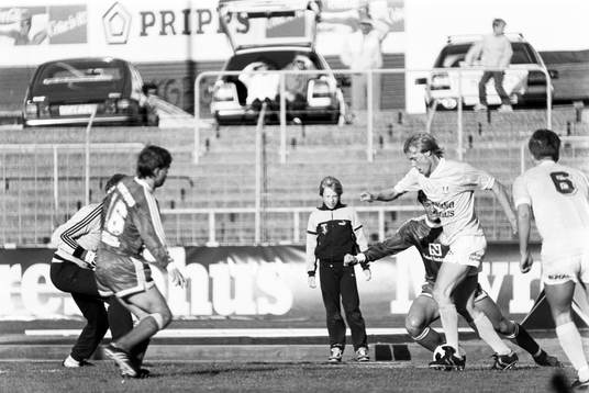 Lars Larsson, Malmö med bollen