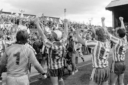 Göteborgsspelarna tackar fansen