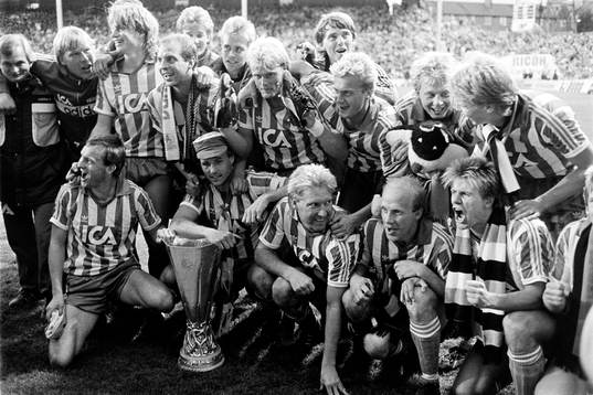 Göteborg, mästare i Uefacupen 1987