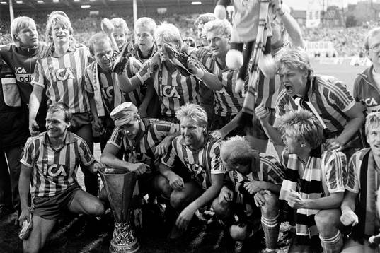 Göteborg, mästare i Uefacupen 1987