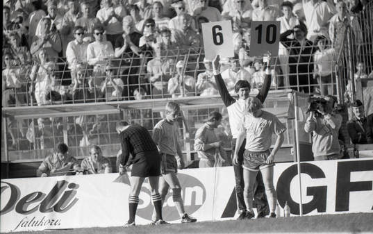 Byte, avbytare, Lennart Nilsson och Leif Enquist