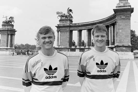 Bengt Nilsson, målvakt och Göran Arneng