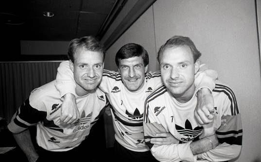 Andreas Ravelli, Olle Nordin, förbundskapten och Thomas