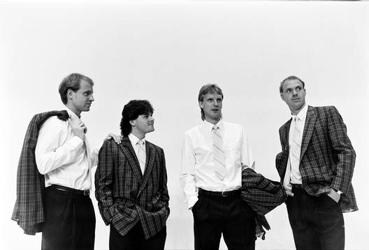 Andreas Ravelli, Anders Limpar, Ulf Eriksson och Thomas