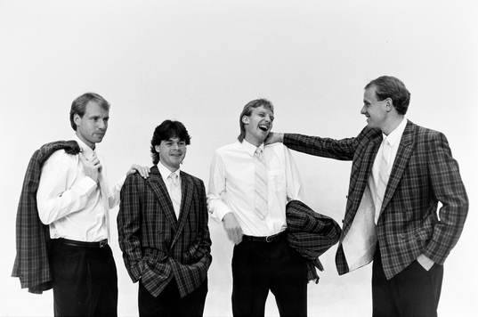 Andreas Ravelli, Anders Limpar, Ulf Eriksson och Thomas