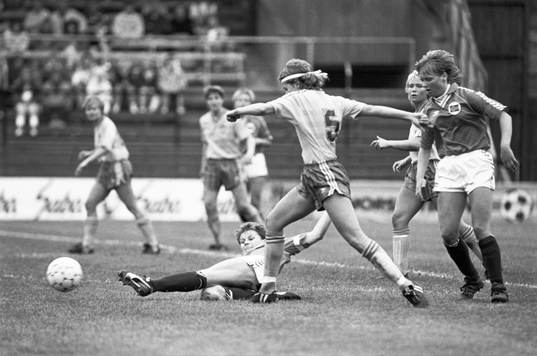 Fotboll, Dam, EM, 1987, final, Norge - Sverige