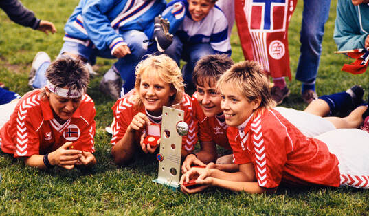 Norge jublar med EM-pokalen