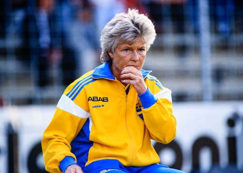Sveriges förbundskapten Gunilla Paijkull