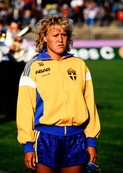 Fotboll, Dam, EM 1987, Final, Norge - Sverige 2-1