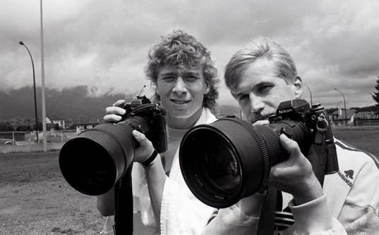 Johnny Ekström och Lennart Nilsson