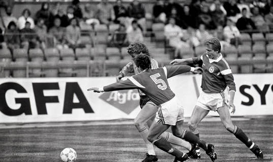 Fotboll, EM-Kval, Schweiz - Sverige, 1-1