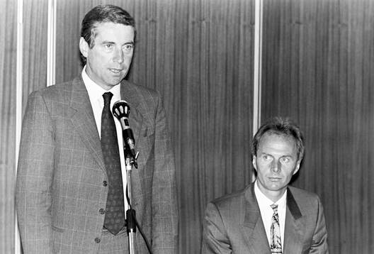 Fiorentinas president och Sven-Göran Eriksson