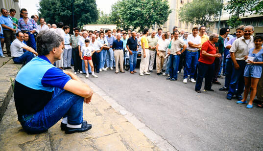 Glenn Hysén i Florens. Football, Serie A, Italy,