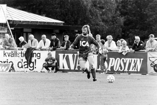Eddie Blackburn, målvakt i Halmstad