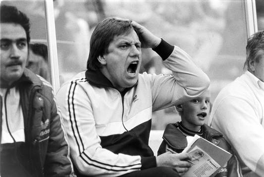 Tommy Söderberg, tränare i Djurgården och dagens knatte