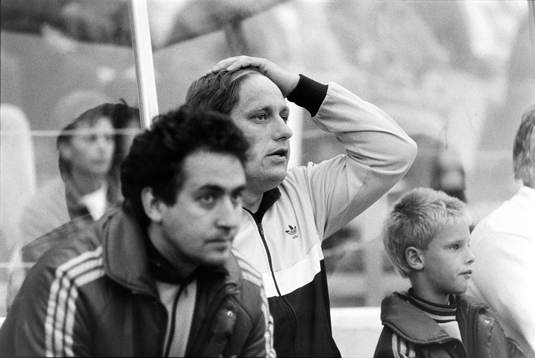 Tommy Söderberg, tränare i Djurgården och dagens knatte