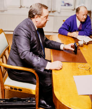Lennart Johansson, ordförande i Svenska Fotbollförbundet