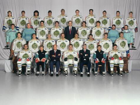 Spelare och personal i Björklöven