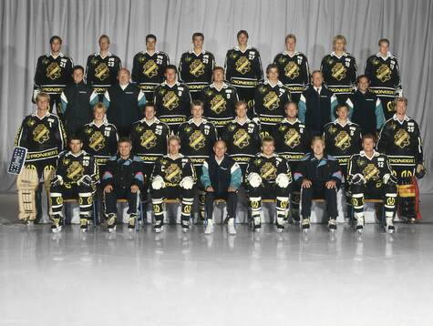 Spelare och personal i AIK
